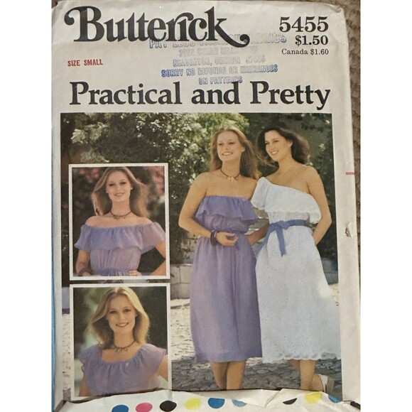 Lot of  20 Vintage Sewing Patterns 70s 80s +  Boho Retro bell bottoms - Picture 3 of 16